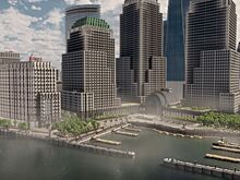 Блогер воссоздал Нью-Йорк в Minecraft в натуральную величину