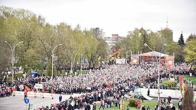 70 тыс. человек посетили праздничные площадки в День Победы в Вологде