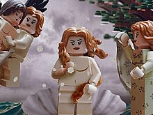 Шедевры искусства, собраннные из LEGO