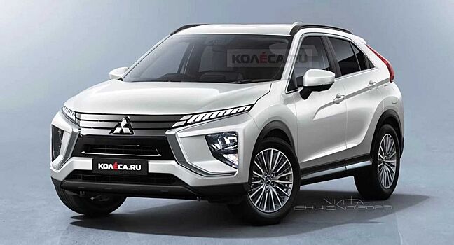 Обновленный Mitsubishi Eclipse Cross показали в Сети