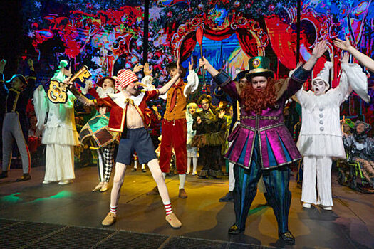 В Москве состоялся благотворительный показ музыкального спектакля «Буратино и Золотой ключик»