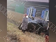 Соцсети: автомобилист с ребенком скрылся после одиночного ДТП в Кузбассе