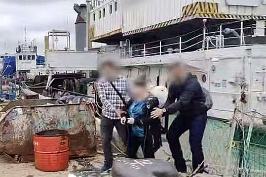 ФСБ показала кадры задержания женщины, передавшей Киеву данные о ЧФ и ПВО