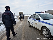 ГИБДД закрыла движение на участке ЕКАД из-за гололеда