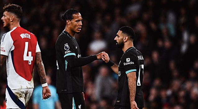 Гол Салаха на 81-й минуте принес "Ливерпулю" ничью в матче против "Арсенала"