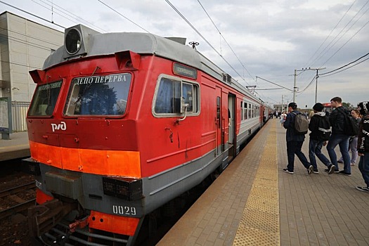 Расписание пригородных поездов в Рязанском изменятся в выходные