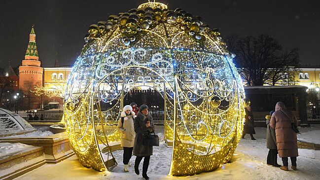 Собянин подвел итоги новогодних мероприятий в Москве