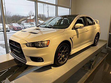 Mitsubishi Lancer Evo X в спецверсии Final Edition продают за 8,6 миллиона рублей