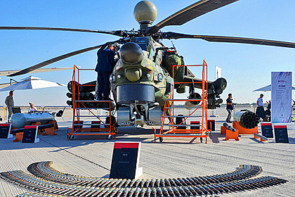 Россия поставила вертолеты Ми-28НЭ в Уганду