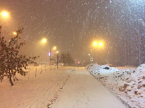 В Пензе график уборки дорог сдвинут в ночь из-за грядущего снегопада