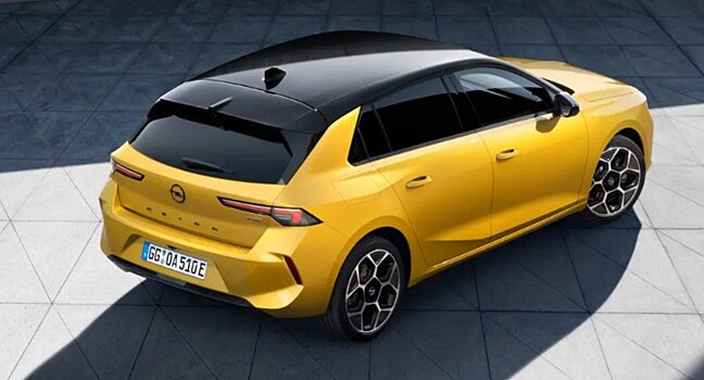 Спортивный хэтчбек Opel Astra GSi показали на первом рендере