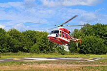 Вертолёты «скорой помощи» эвакуировали 130 детей с начала года в Подмосковье