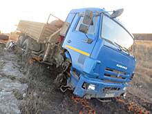 В Оренбуржье при столкновении «КАМАЗа» и «Мазды» пострадала 35-летняя пассажирка