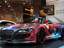 Audi R8 V10 Plus получила двухцветный окрас