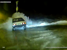 Опубликовано видео погони за пьяным водителем по трассе М-10