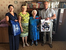 В районе Старое Крюково поздравили ветерана Великой Отечественной войны с 90-летием
