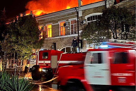 Пожар в Национальной галерее Сухума уничтожил более 4 тысяч картин