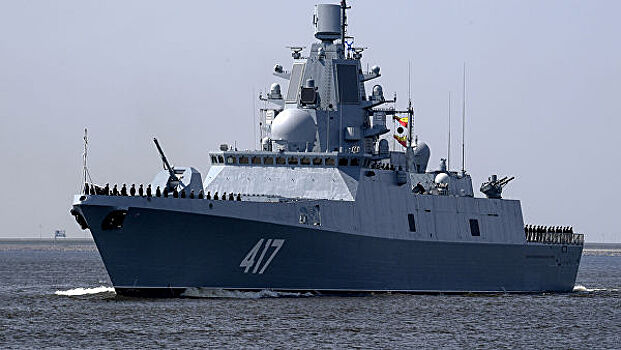 Российские корабли прибыли в Китай