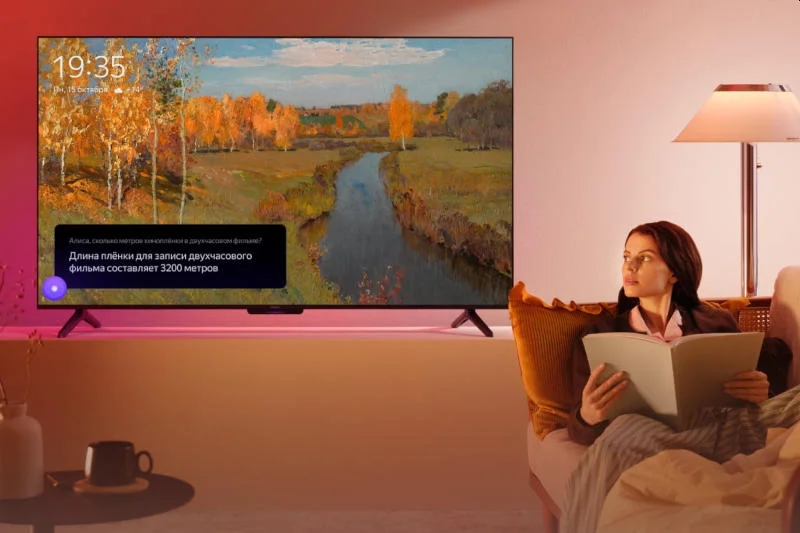 В телевизорах на прошивке от Яндекс появится неотключаемая реклама