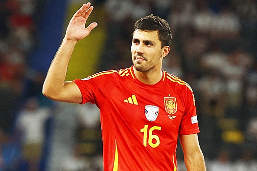 Испанец Родри признан лучшим игроком чемпионата Европы-2024