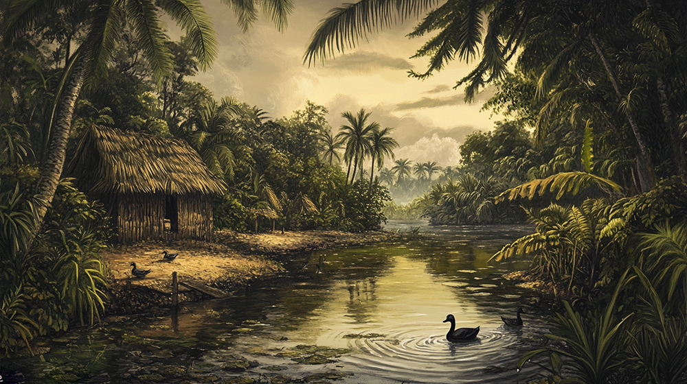 В Боливии найден город-сад, где древние амазонцы разводили уток