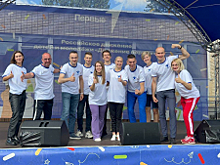 Состоялась всероссийская акция «Зарядка со стражем порядка», приуроченная к 85-летию Дня физкультурника