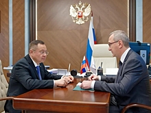 Калужский губернатор встретился с главой Минстроя