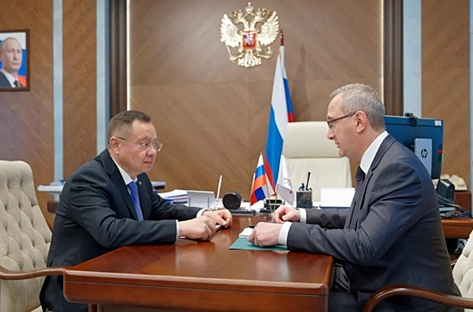 Калужский губернатор встретился с главой Минстроя