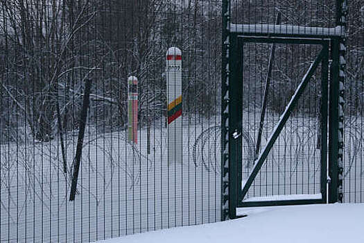 МИД Белоруссии: застрявшие на границе с Литвой грузовики переместят на стоянку