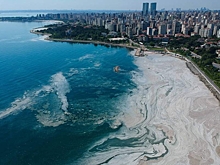 В Турции море отступило от берегов на 20 метров