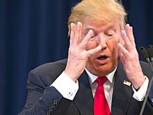 В бразильском Сан-Пауло сожгли чучело Трампа