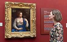 Картина из Эрмитажа стала главным экспонатом выставки о Леонардо да Винчи в Лондоне