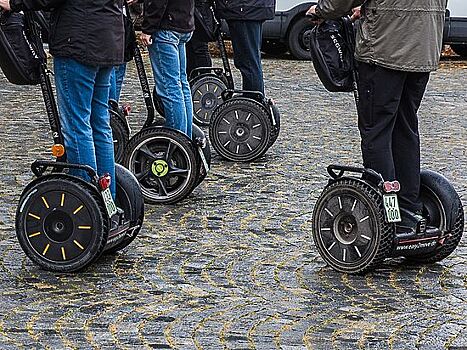 По велосипедным дорожкам Москвы пустят сегвеи