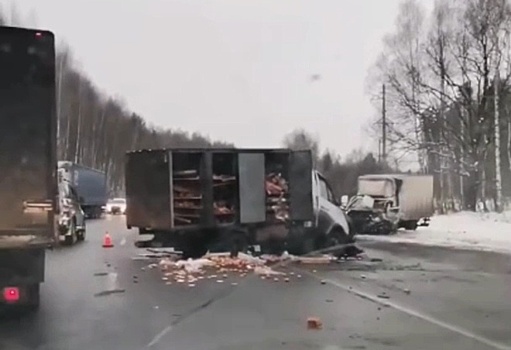 Два человека попали в больницу после столкновения  «Газелей» в Нижегородской области