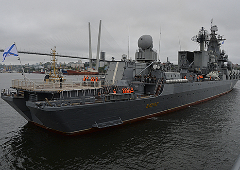 Военнослужащие Гвардейского ракетного крейсера «Варяг» примут участие в праздновании Дня защитников Отечества в Москве