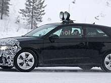 Audi вывела на зимние тесты обновленный хэтчбек A3