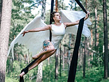 Гимнастки зависли в новосибирском лесу