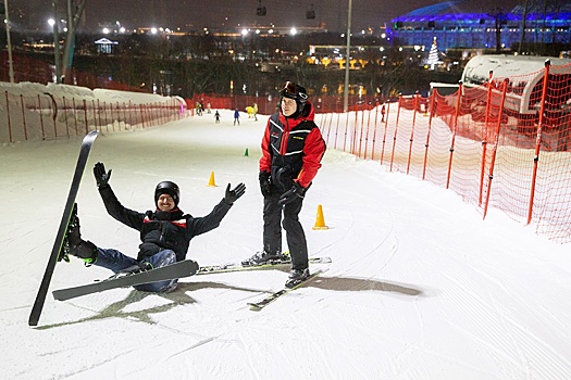 В Москве открылся горнолыжный сезон