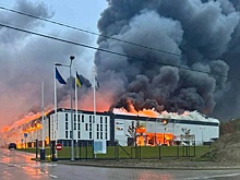 Во Львове уничтожен новейший индустриальный парк Sparrow