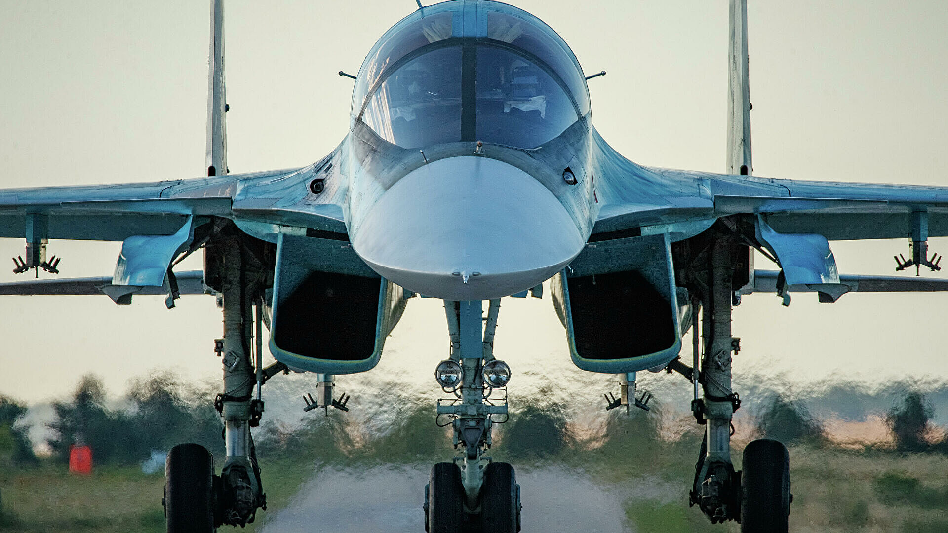 Российский штурмовик Су-34 восхитил американцев