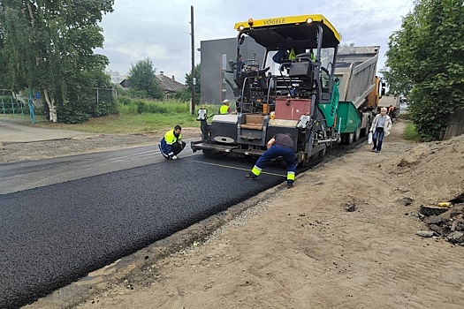 В Кемерове продолжаются ремонтные работы на улице Терешковой