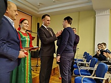 Нижегородцу вручили медаль «За боевые отличия»