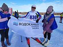 Лыжница от «Водоканала» заняла два призовых места в областном марафоне