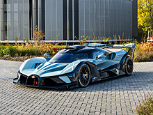 Bugatti завершила производство суперкара Bolide с легендарным мотором W16