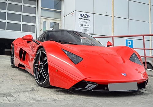 В Сети продают восстановленный спорткар Marussia