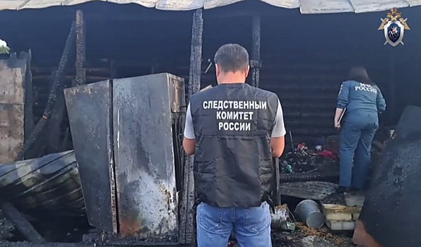 СК расследует гибель ребенка и мужчины на пожаре в Нижегородской области