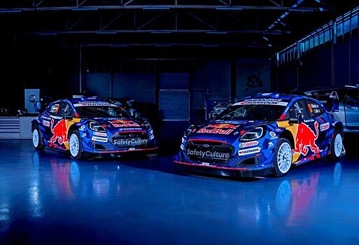 M-Sport представил ливрею машин для WRC 2025 года