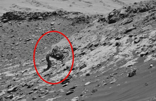 На марсианских снимках обнаружена «голова слона», утверждает уфолог