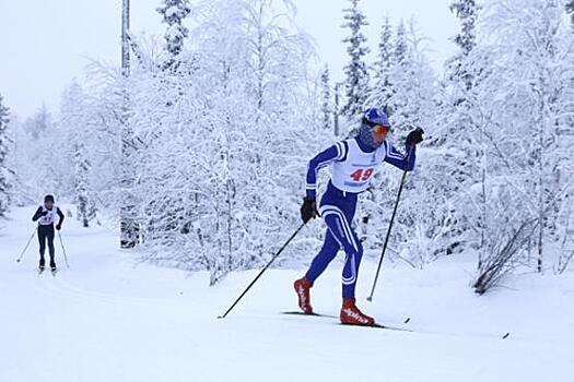В Салехарде прошли соревнования по лыжным гонкам