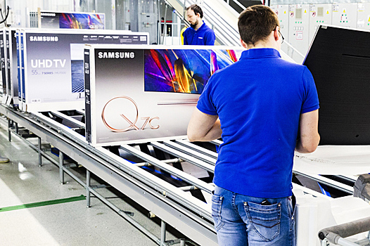 Побывали на заводе Samsung в Калуге